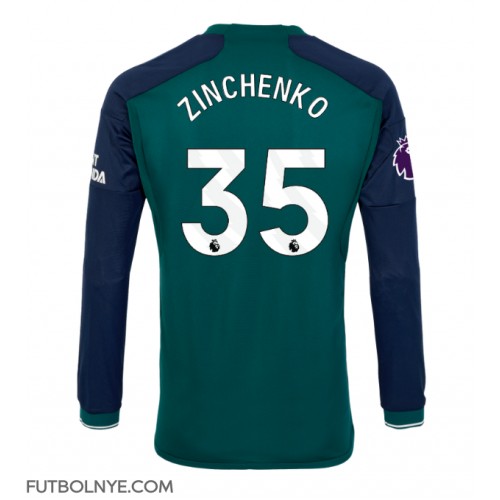 Camiseta Arsenal Oleksandr Zinchenko #35 Tercera Equipación 2023-24 manga larga